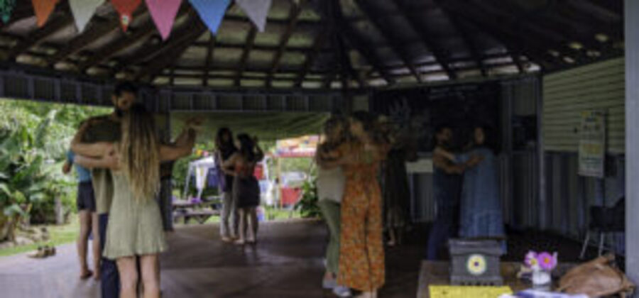 Temple Rotunda at Mullumbimby Community Garden